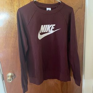 Nike Women's Burgundy Crewneck